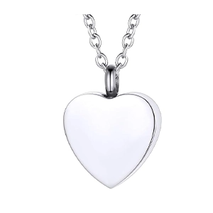 Colgante para cenizas corazón