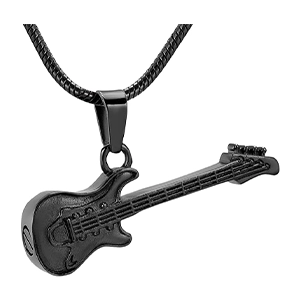 colgante para cenizas guitarra