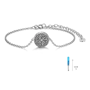 Pulsera urna plata